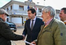 Valverde certifica en Fontanarejo el compromiso de la Diputación con los pueblos más pequeños de la provincia