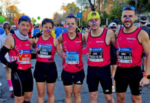 9 maratonianos del A.C. Manchathon compitieron a un altísimo nivel en el Sevilla