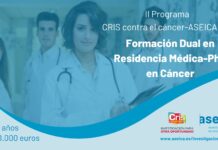 ASEICA y la Fundación CRIS contra el cáncer lanzan una ayuda de 200.000 euros para formar a personal médico en investigación sobre cáncer