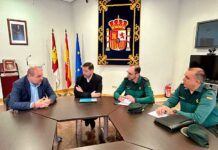 Broceño se reúne con el alcalde de Alcolea de Calatrava para reforzar la coordinación en materia de seguridad