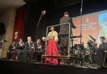 La AM Santa Cecilia preludia la Semana Santa de Calzada de Calatrava con el exitoso concierto cofrade ‘Sones de pasión’