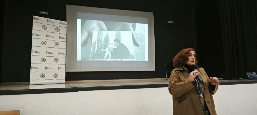 Cristina Cuesta Gorostidi, víctima del terrorismo de ETA, comparte su experiencia con alumnado del IES Eladio Cabañero 8 cristina cuesta