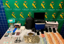 Detenidas dos personas dedicadas al tráfico de drogas en Tomelloso