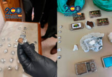 Detenidos dos traficantes reincidentes que operaban desde un «narcopiso» en Palomarejos