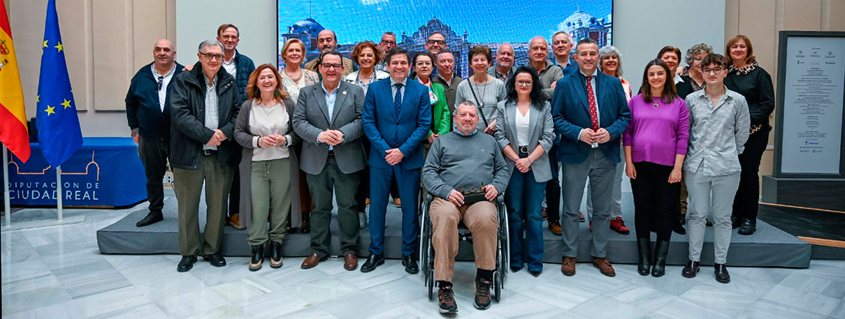La Diputación de Ciudad Real rinde homenaje a los funcionarios jubilados en el año 2021