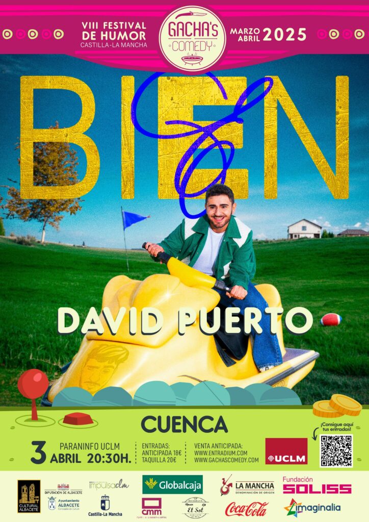 El Gacha’s Comedy aterriza en Cuenca con tres propuestas literarias y humorísticas