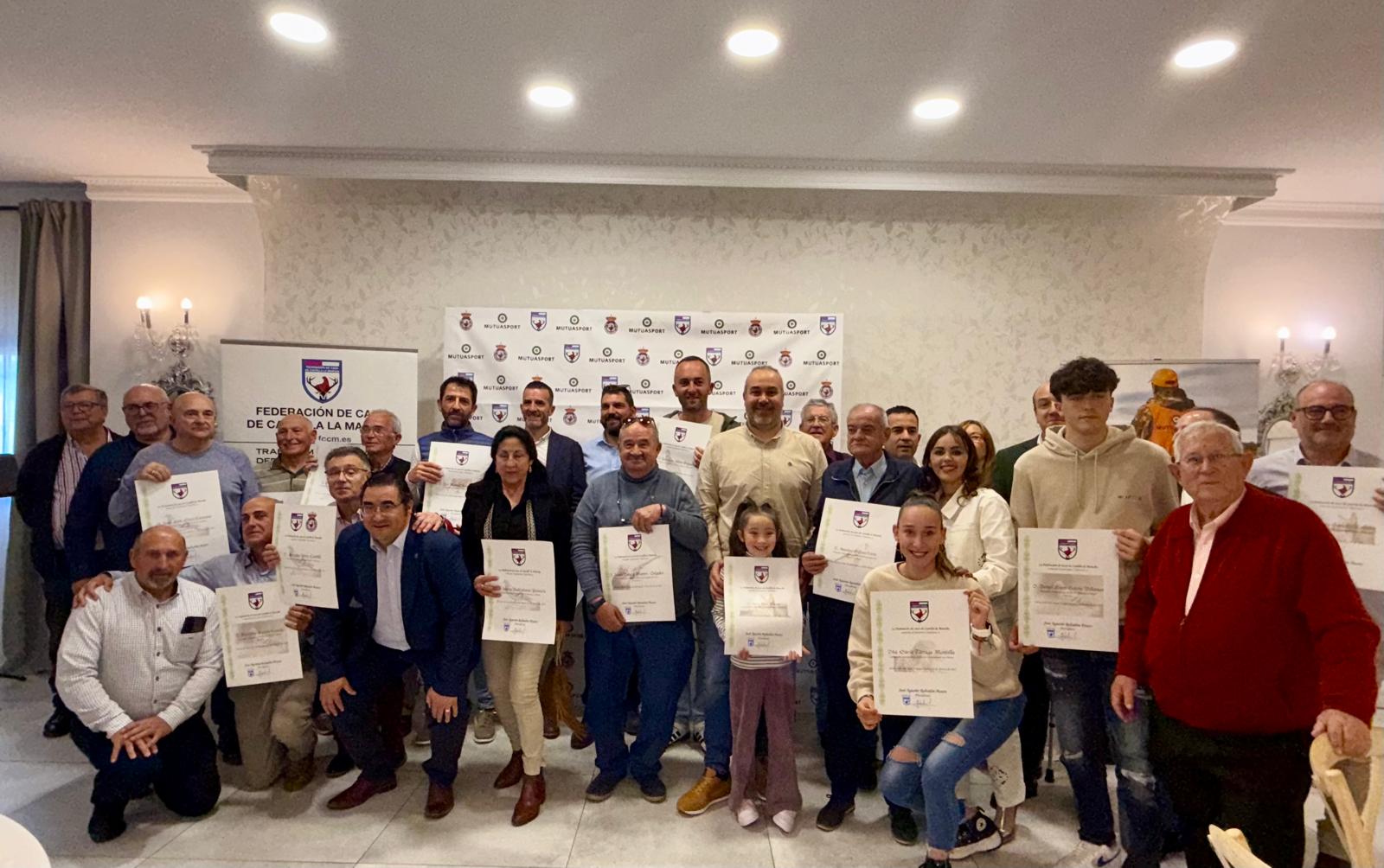 La Gala de la Caza de Castilla-La Mancha reconoce a los mejores cazadores y tiradores de la región