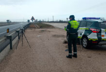 La Guardia Civil investiga a un conductor que circulaba a 219 Km/h por la A-2