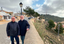 El Gobierno de CLM ayuda a la restauración de una parte de la muralla de Chinchilla ante el riesgo de un posible colapso