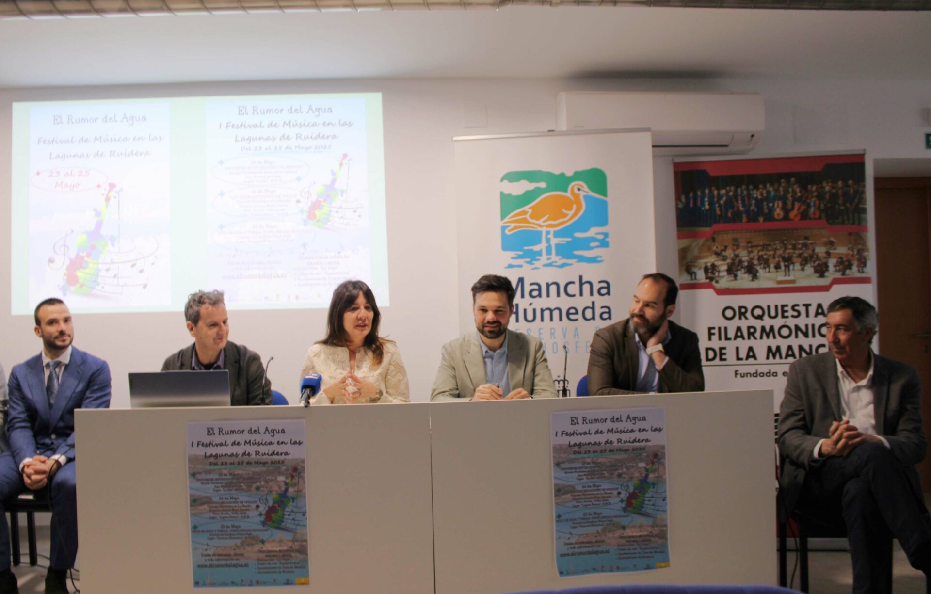 Presentado el Festival de Música en las Lagunas de Ruidera bajo el nombre: ‘El Rumor del agua’