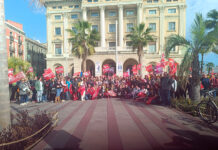 250 sindicalistas de CCOO CLM participan hoy en la manifestación de Barcelona por la reducción del tiempo de trabajo