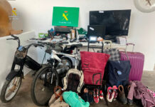 Una operación de la Guardia Civil culmina con la detención de cuatro personas por robos en El Torno