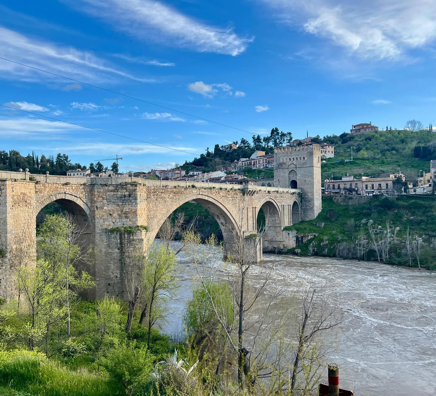 Abiertos de nuevo en Toledo los puentes de Alcántara y San Martín