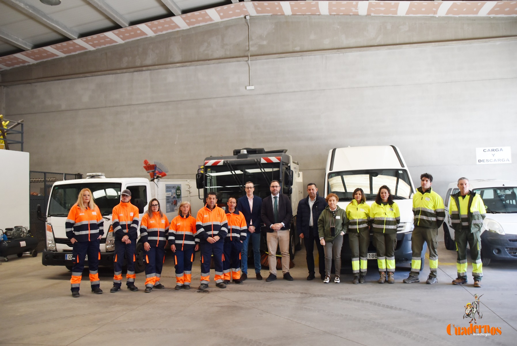 Tomelloso contará con una nueva barredora y un furgón con hidrolimpiadora para prestar el mejor servicio de limpieza viaria