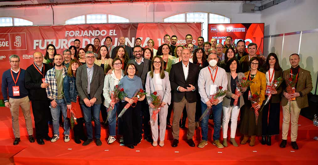 Sahuquillo pide “seguir funcionando con los principios y valores del PSOE de Cuenca”, como la unidad, la honestidad y el compromiso