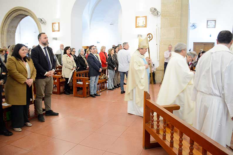 Gran afluencia de público a la eucaristía del 450 aniversario de la Parroquia de La Asunción de Nuestra Señora