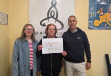 El CEIP Maternidad entrega lo recaudado de su semana cultural a Afanion