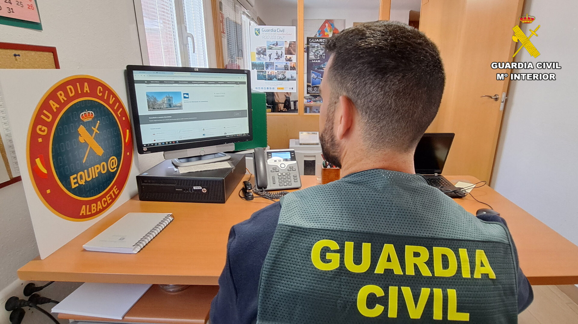 La Guardia Civil de Albacete detiene a dos personas por los delitos de estafa y blanqueo de capitales