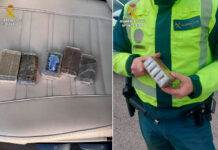 La Guardia Civil detiene a 6 personas por tráfico de drogas en distintos dispositivos policiales realizados en la provincia de Guadalajara