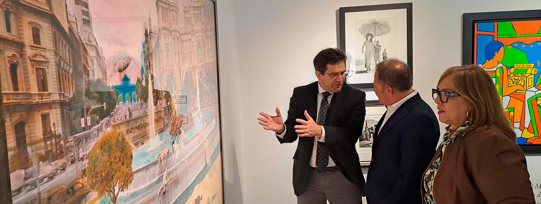 La Diputación de Ciudad Real contribuye en Villanueva de los Infantes con su apoyo a la exposición Arte Re-velado a ofrecer cultura de alto nivel en la Comarca de Montiel