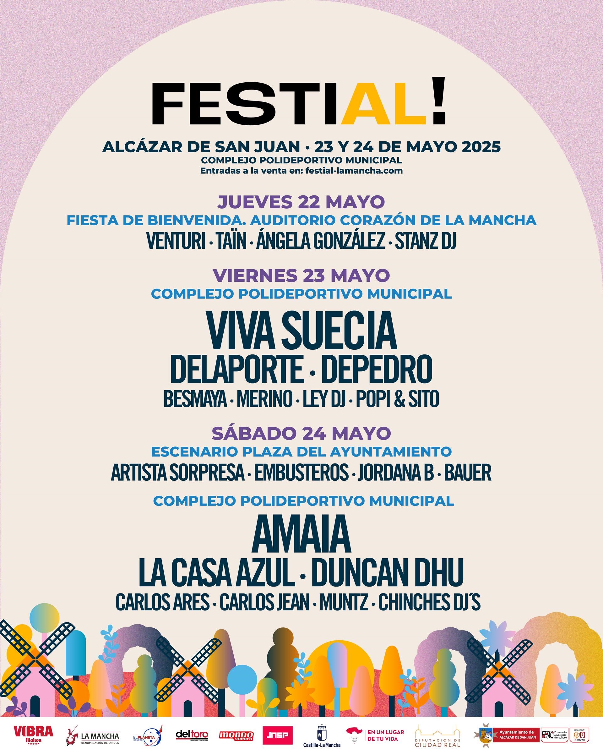Festial! 2025 revela su programa por días y calienta motores con una gran fiesta de bienvenida