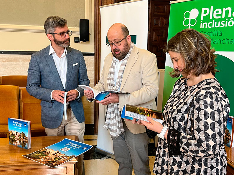 Plena inclusión CLM y la Diputación de Toledo presentan la “Guía de la Provincia de Toledo: lugares para recordar” en Lectura Fácil