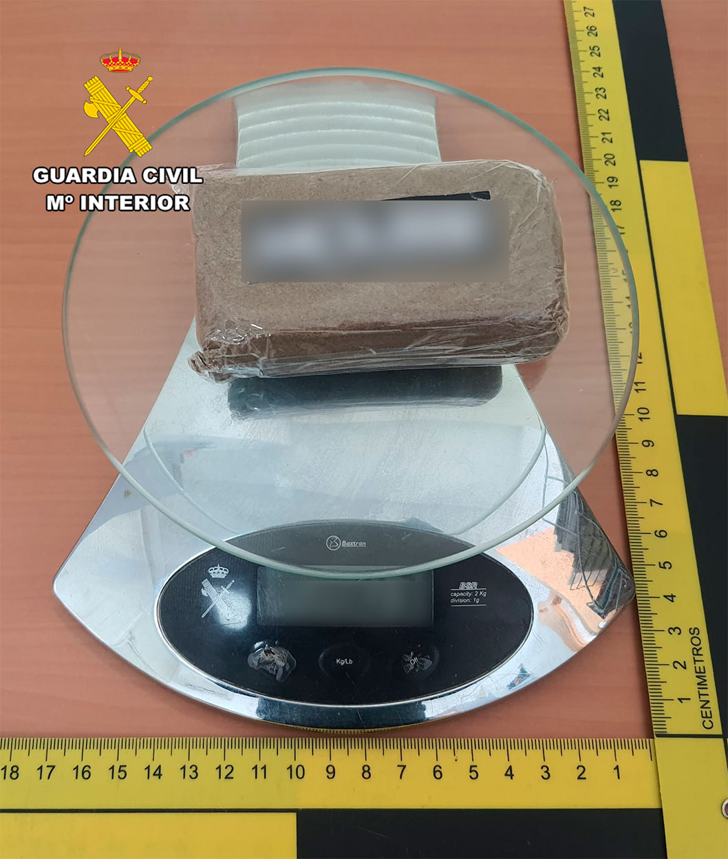 La Guardia Civil de Albacete detiene a una persona por un delito contra la salud pública