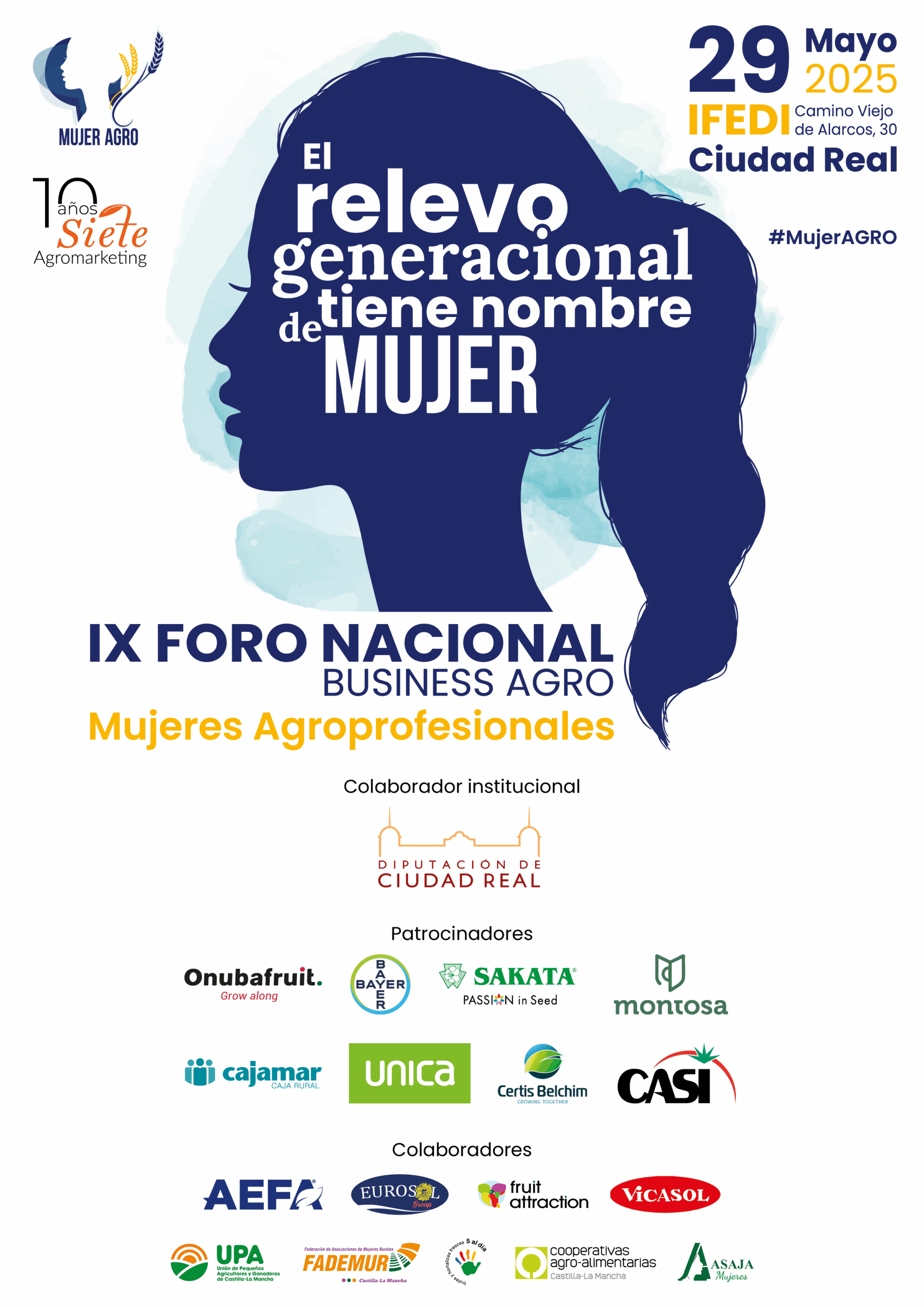 La Institución Ferial de la Diputación de Ciudad Real (IFEDI) acoge el IX Foro Nacional MujerAGRO