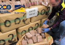 Interceptados 400 kilos de hachís enviados a Francia por el método go fast