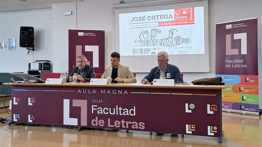 La Facultad de Letras encara un mes repleto de actividades entre las que destaca la visita de Jesús Carrasco el 22 de abril