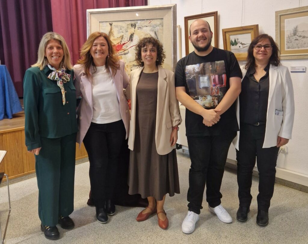 Inmaculada Jiménez asiste a la tradicional lectura del Quijote en Argamasilla de Alba