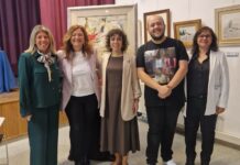 Inmaculada Jiménez asiste a la tradicional lectura del Quijote en Argamasilla de Alba