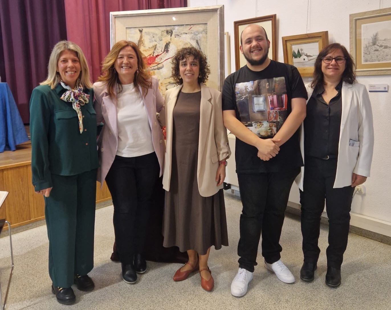 Inmaculada Jiménez asiste a la tradicional lectura del Quijote en Argamasilla de Alba