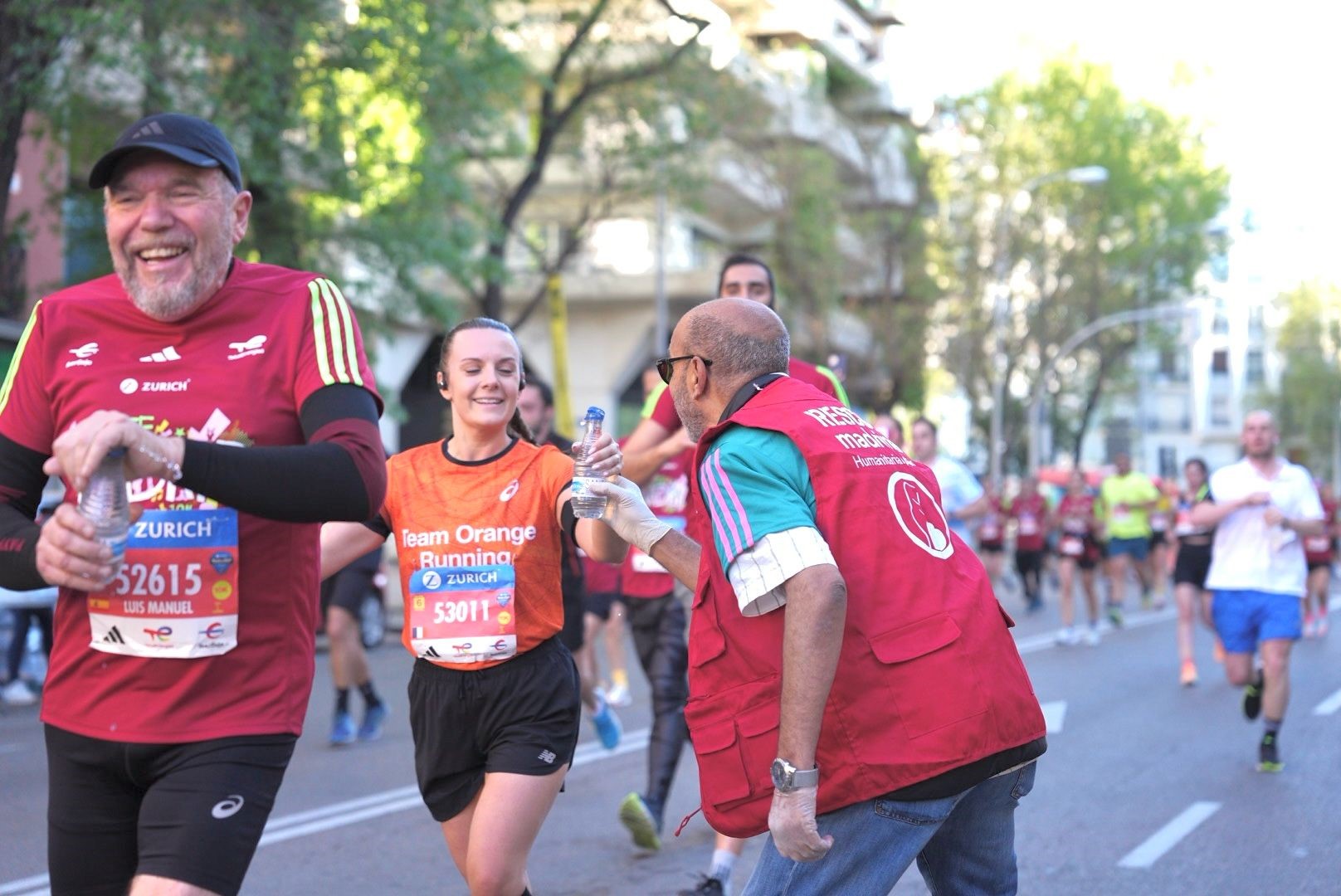 Madrid se vuelca en una marea solidaria en su Gran Maratón popular que concentró a cerca de 45.000 corredores