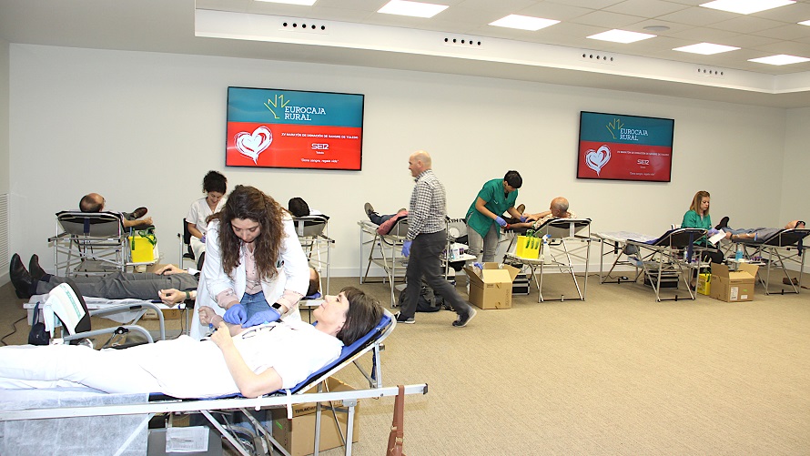 El Palacio de Congresos de Eurocaja Rural acogerá, el próximo martes, 11 horas y media de solidaridad con donaciones de sangre