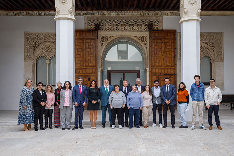 La Plataforma Regional de Representantes traslada a García-Page sus propuestas para avanzar en inclusión en la región