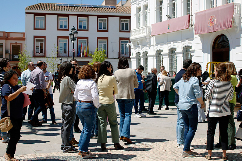 Realizado con éxito un simulacro de evacuación en el Ayuntamiento de Tomelloso
