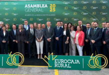 Valverde destaca en el 60 aniversario de Eurocaja Rural que contribuye al desarrollo económico y social de la provincia