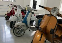 El Club Vespa Cuenca celebra su décimo aniversario de su refundación con una exposición de Vespas y Lambrettas en la Sala Iberia