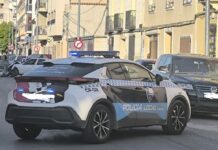 Accidente en Tomelloso por la colisión de dos vehículos