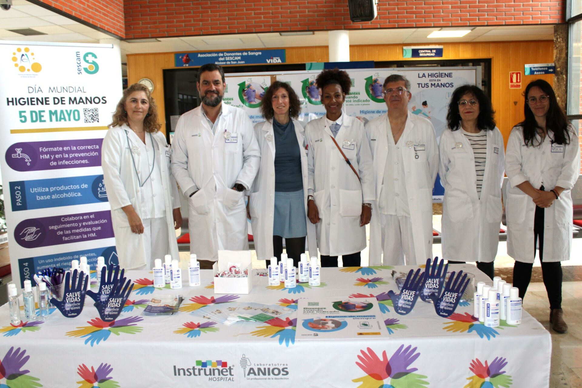 La Gerencia de Atención Integrada de Alcázar de San Juan se suma a la celebración del Día Mundial de la Higiene de Manos 2025