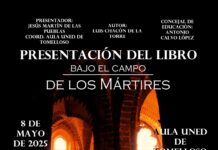 La novela “Bajo el campo de los mártires”, de Luis Chacón de la Torre, será presentada este próximo jueves en la UNED de Tomelloso