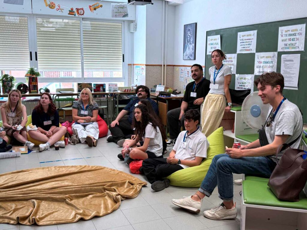 colegio nuestra senora copnsolacion acoge estudiantes eeuu 2