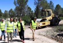 El Ministerio de Agricultura, Pesca y Alimentación invierte más de 4,3 millones de euros en trabajos de recuperación de daños causados por la dana en Letur