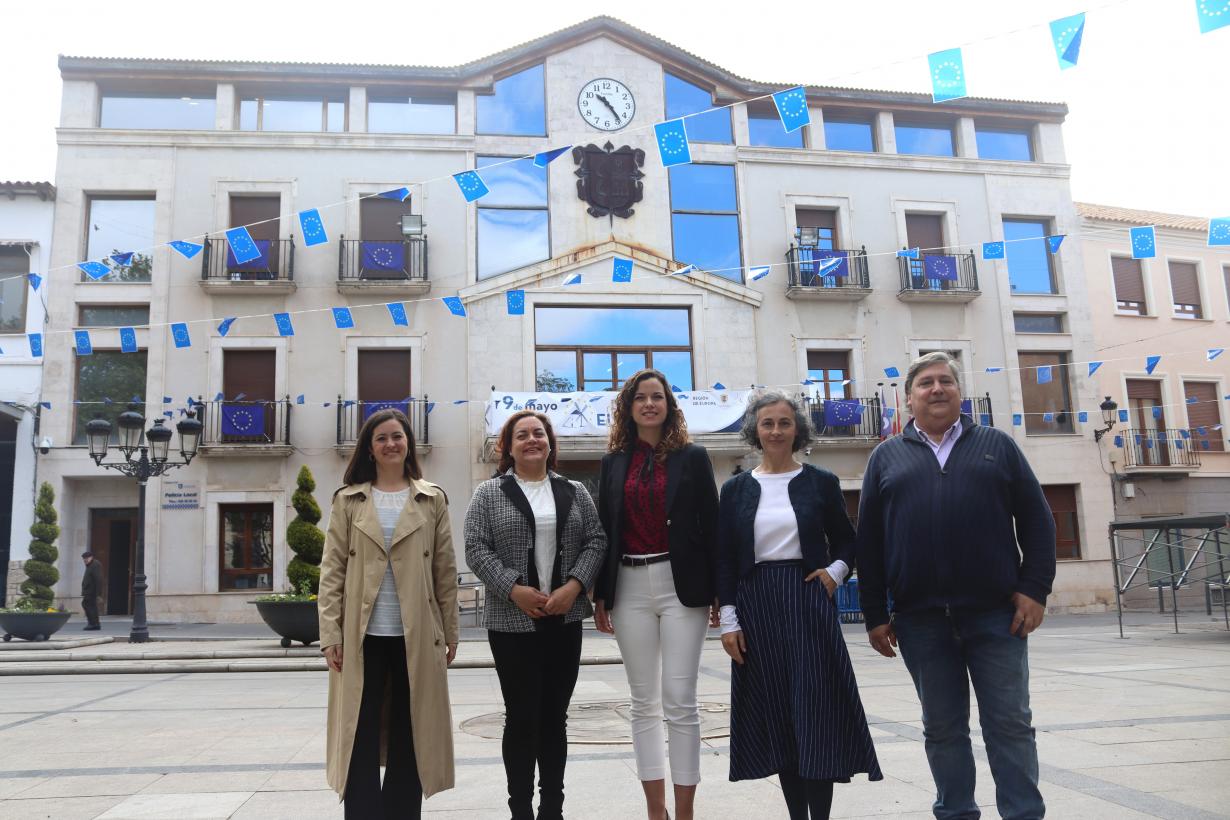 El Gobierno de Castilla-La Mancha saca a la calle la celebración del Día de Europa en Campo de Criptana