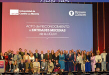 La UCLM reconoce a medio centenar de entidades mecenas de la institución académica