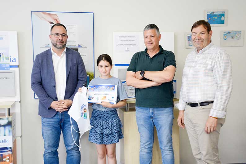 Una estudiante de Tomelloso premiada por su conocimiento sobre el agua y cómo cuidar la biodiversidad