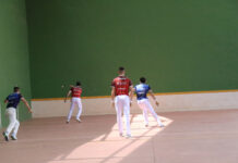 Pasión, tradición y emoción: la pelota a mano abre las fiestas de Fuentenovilla