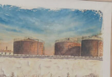 El arte más vivo que nunca en el Casino de Tomelloso gracias a la exposición de la Agrupación de amigos de la acuarela