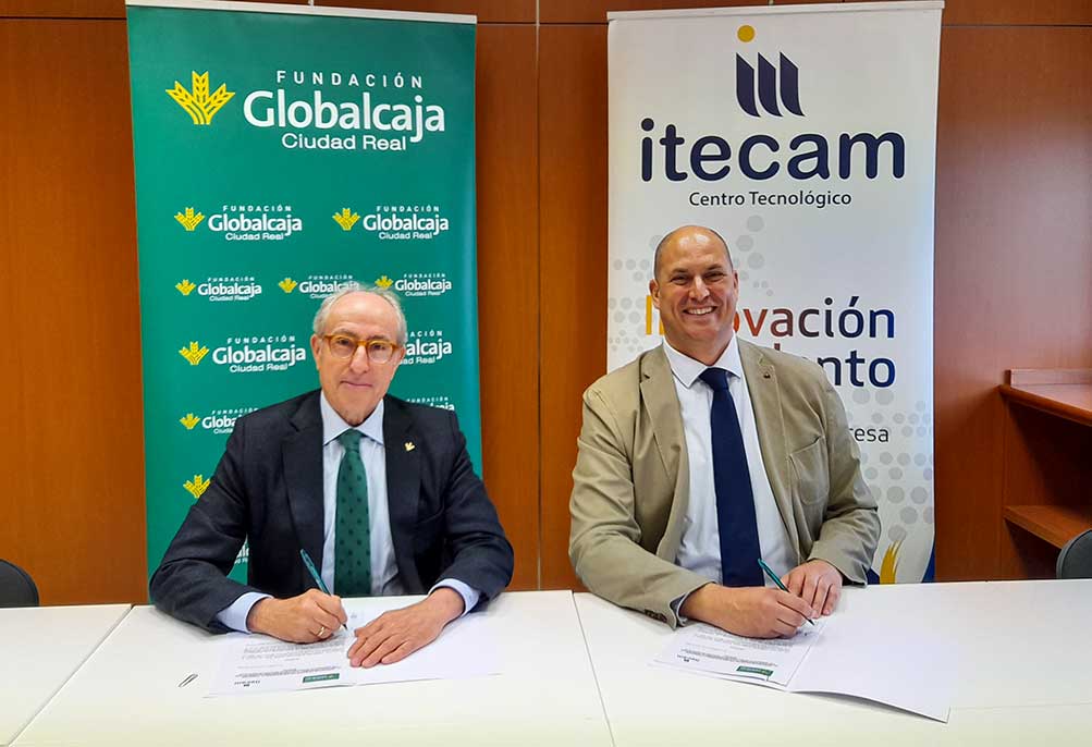 La Fundación Globalcaja e ITECAM alcanzan un acuerdo para cooperar en el VIII Encuentro Industrial B2B
